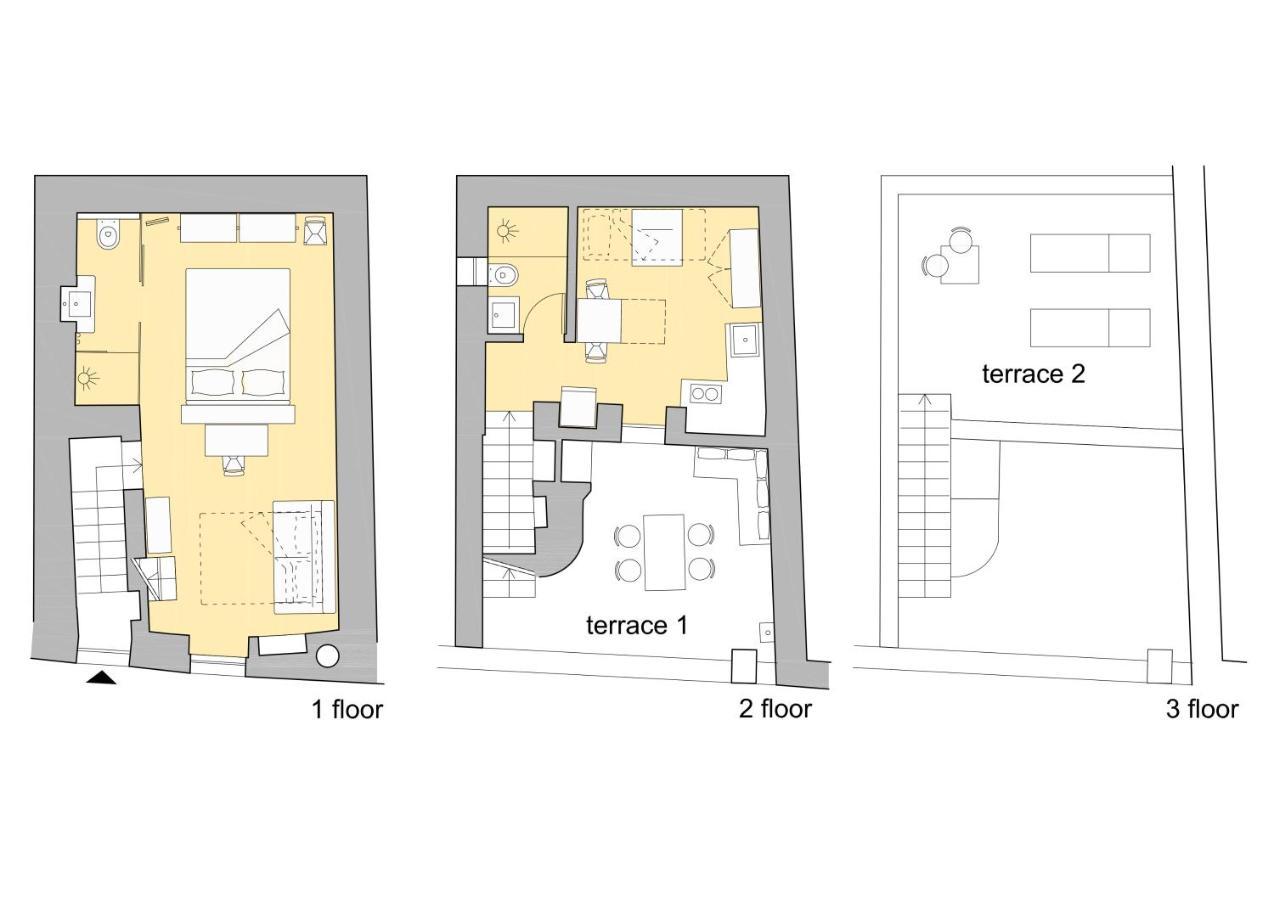 Ostuni Style - 2 Terraces With Sea Views Apartment Exterior foto